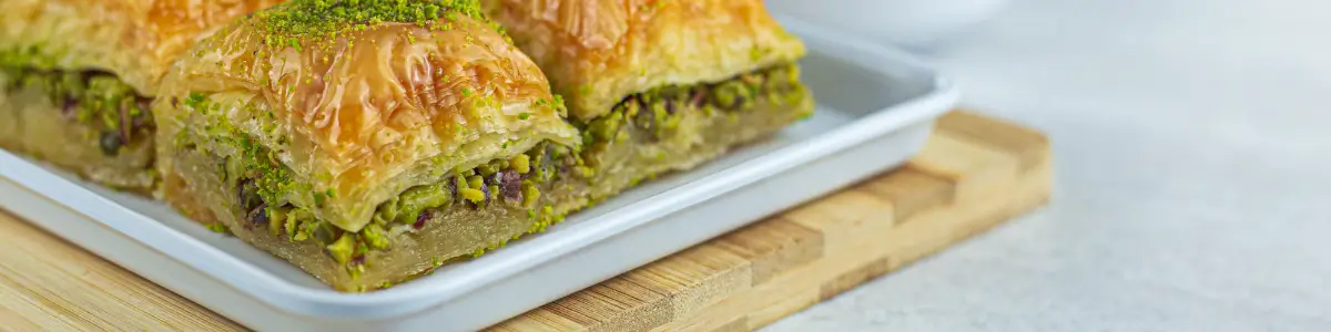 Instructions for Pistachio Baklava